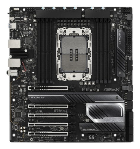 Asrock W790 WS R2.0 Intel W790 LGA 4677 (Socket E) Extended ATX