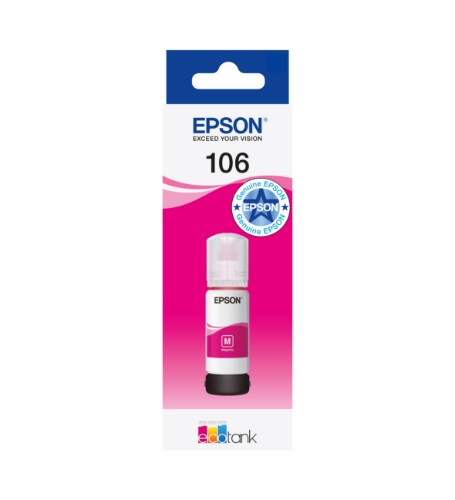 Epson C13T00R340/106 Ink bottle magenta, 5K pages 3400 Photos 70ml for Epson ET-7750