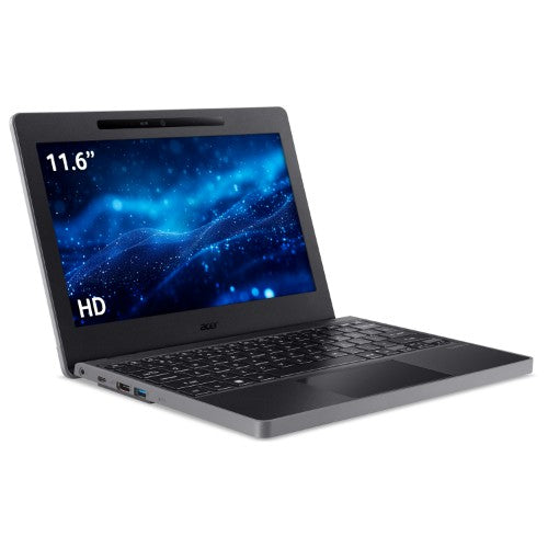 Acer TravelMate TMB311-33 N200 8GB/256GB W11P Intel® N Laptop 29.5 cm (11.6") HD LPDDR5-SDRAM SSD Wi-Fi 6E (802.11ax) Windows 11 Pro Education Black