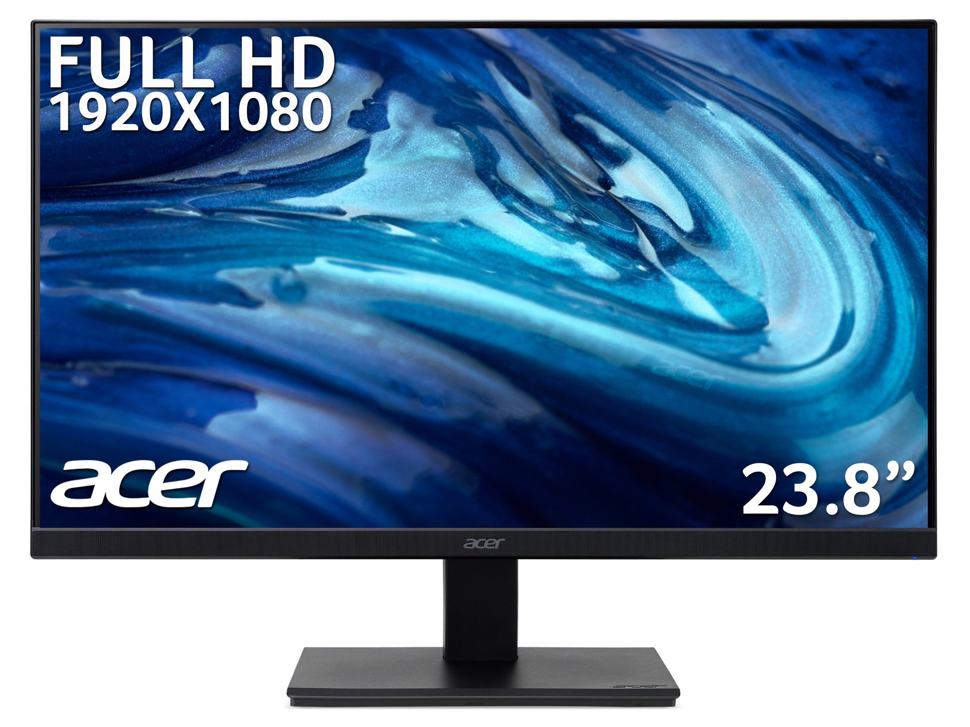 Acer Vero V7 VERO V247YEBIV IPS 100HZ HDMI computer monitor 60.5 cm (23.8") 1920 x 1080 pixels Full HD LCD Black