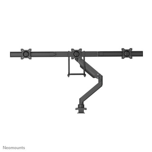 Neomounts NM-D775DX3BLACK Monitor arm 17-27" - gas spring - Topfix - 180°-stop