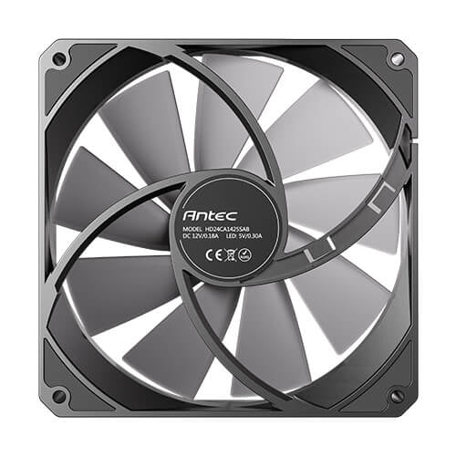 Antec P14 ARGB Computer case Fan 14 cm Black 1 pc(s)