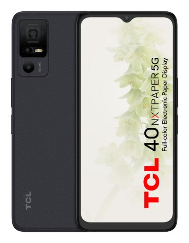 TCL 40 NXTPAPER 5G 16.8 cm (6.6") Hybrid Dual SIM Android 13 USB Type-C 6 GB 256 GB 5000 mAh Black