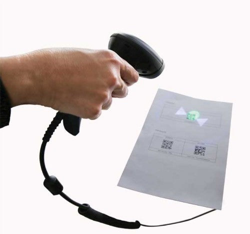 Datalogic QuickScan QD2500 Handheld bar code reader 1D/2D Black