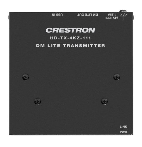 Crestron HD-TX-4KZ-111 AV extender AV receiver White