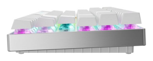 CHERRY MX 8.2 Pro TMR Wireless keyboard Gaming USB + RF Wireless + Bluetooth QWERTY UK English Silver, White