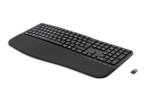 HP 680 Comfort Dual-Mode keyboard Home RF Wireless + Bluetooth AZERTY Belgian Black