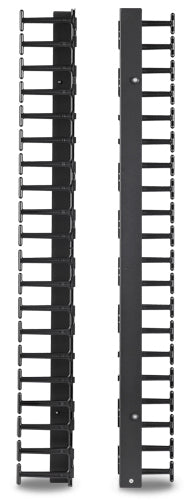 APC NetShelter Cable Management, Vertical Cable Manager, for NetShelter SX 600mm Wide 42U, Set of 2, 107 x 889 x 45 mm