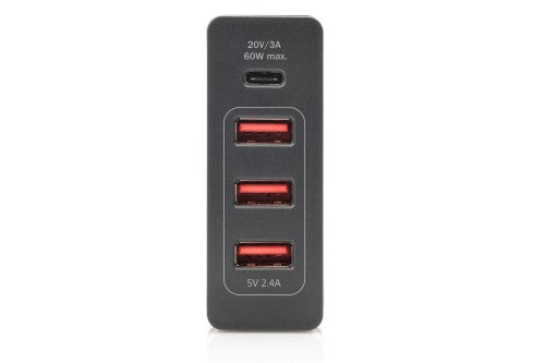 Digitus 4-Port Universal USB Charging Adapter, USB Type-C™