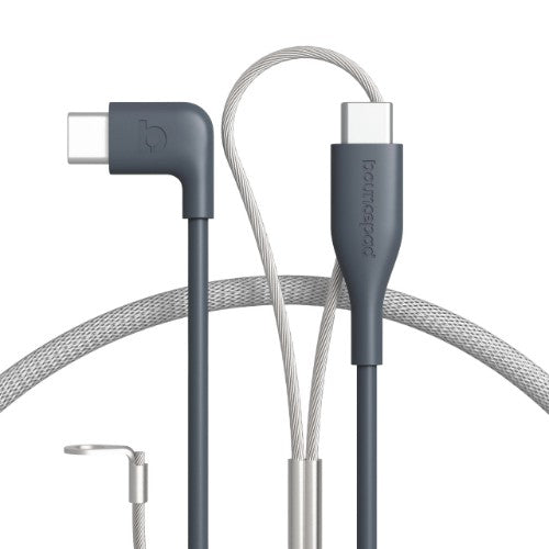 Bouncepad CB-RF-C2C-W USB cable 2 m USB C Grey, White