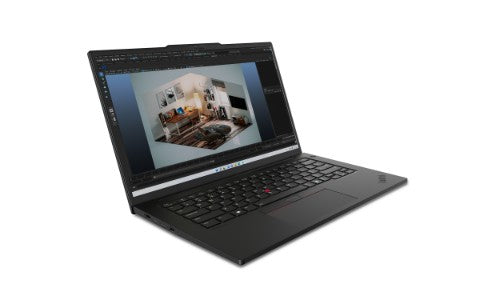 Lenovo ThinkPad P14s Gen 5 (Intel) Intel Core Ultra 7 155H Laptop 36.8 cm (14.5") WUXGA 16 GB DDR5-SDRAM 512 GB SSD NVIDIA RTX 500 Ada Wi-Fi 6E (802.11ax) Windows 11 Pro UK English Black