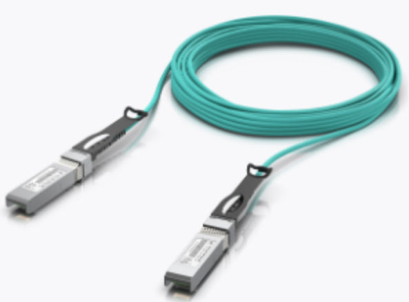 Ubiquiti UACC-AOC-SFP10-20M InfiniBand/fibre optic cable SFP+ Aqua colour