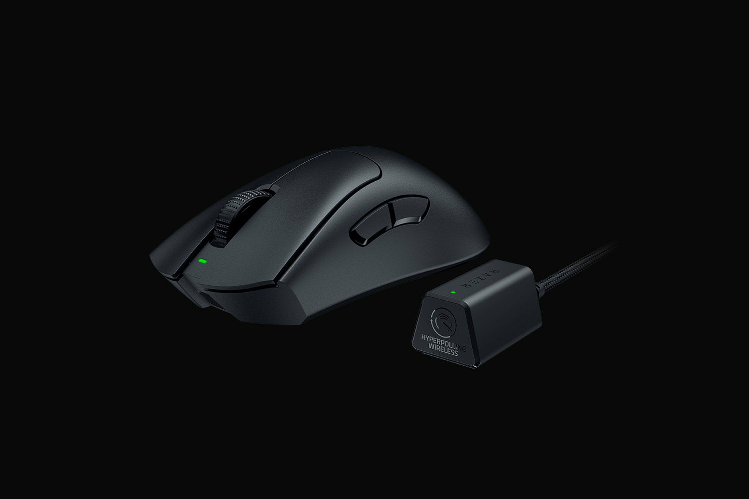 Razer DeathAdder V3 Pro mouse Gaming Right-hand RF Wireless + USB Type-C Optical 30000 DPI