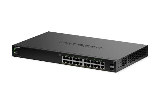 NETGEAR GS324TPv2 Managed L2/L3 Gigabit Ethernet (10/100/1000) Power over Ethernet (PoE) 1U Black