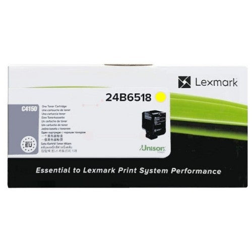 Lexmark 24B6518 Toner-kit yellow, 10K pages for Lexmark C 4150