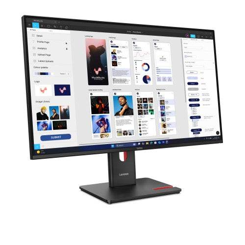 Lenovo ThinkVision T32UD-40 computer monitor 80 cm (31.5") 3840 x 2160 pixels 4K Ultra HD LCD Black