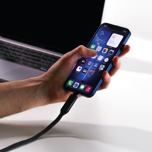 Rolling Square inCharge XL USB cable USB 2.0 2 m USB A/USB C USB C Black