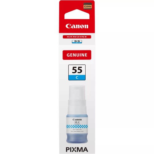 Canon 6289C001/GI-55C Ink bottle cyan, 3K pages ISO/IEC 19752 40ml for Canon Maxify GX 1050