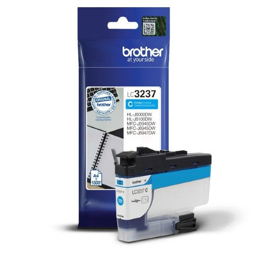 Brother LC-3237C Ink cartridge cyan, 1.5K pages for Brother MFC-J 5945