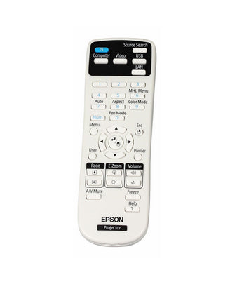 Epson 1613717 remote control Projector Press buttons