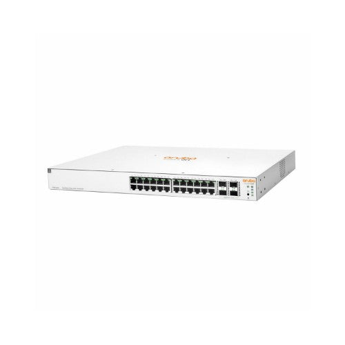HPE Aruba Networking Networking Instant On Switch 24p Gigabit CL4 PoE 4p SFP+ 195W 1930