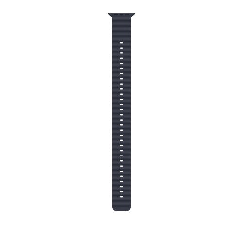 Apple 49mm Navy Ocean Band Extension - Natural Titanium Finish