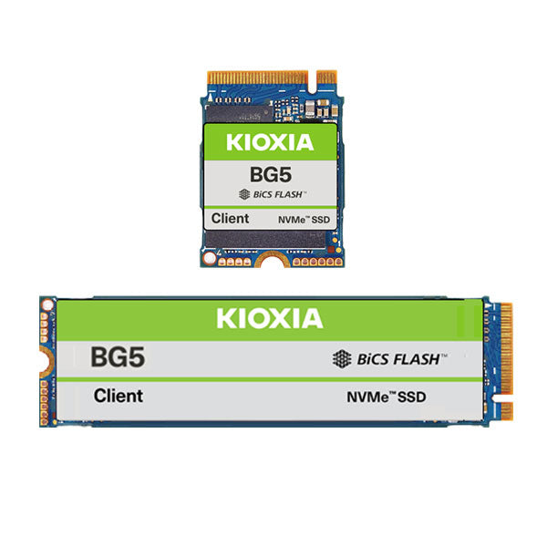 Kioxia KBG50ZNS512G internal solid state drive M.2 512 GB PCI Express 4.0 BiCS FLASH TLC NVMe