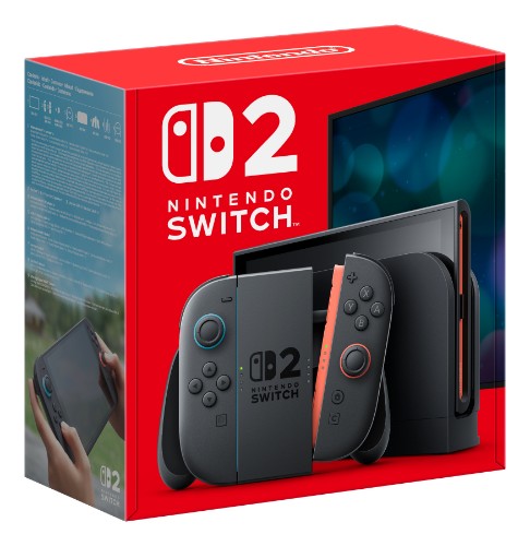 Nintendo Switch 2 portable game console 20.1 cm (7.9") 256 GB Touchscreen Wi-Fi Black