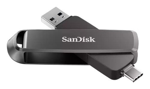 SanDisk SDDDE1-2T00-G46 USB flash drive 2 TB USB Type-A / USB Type-C 3.2 Gen 2 (3.1 Gen 2) Black