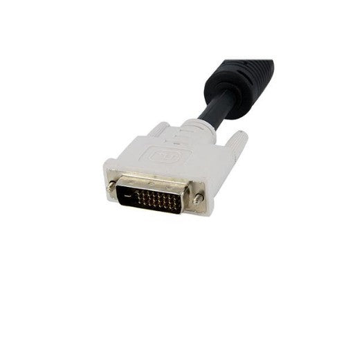 StarTech.com 15ft 4-in-1 USB Dual Link DVI-D KVM Switch Cable w/ Audio & Microphone