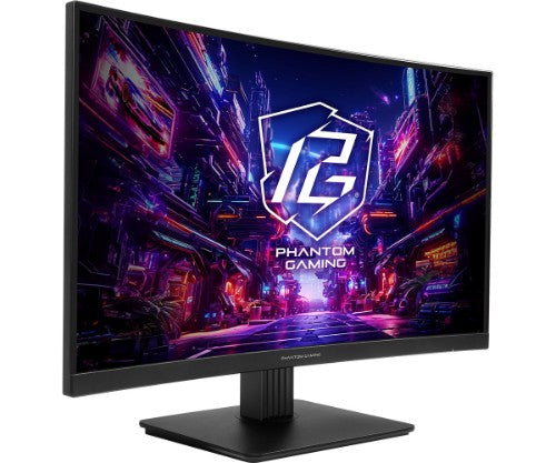 Asrock Phantom Gaming PG27QRT1B computer monitor 68.6 cm (27") 2560 x 1440 pixels Quad HD LED Black