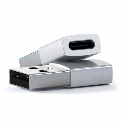 Satechi ST-TAUCS cable gender changer USB-A USB-C Silver