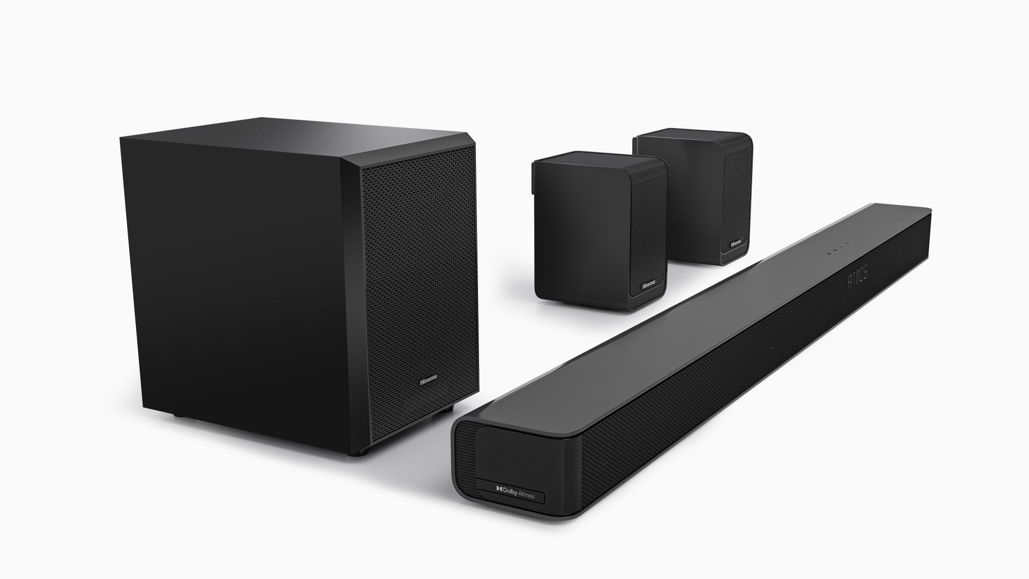 Hisense AX5100G soundbar speaker Black 5.1 channels