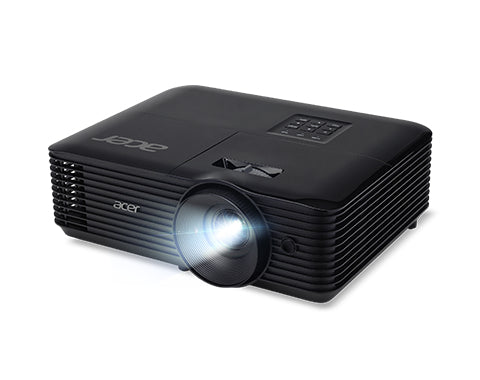Acer Essential X1128H Standard throw projector 4500 ANSI lumens DLP SVGA (800x600) 3D Black
