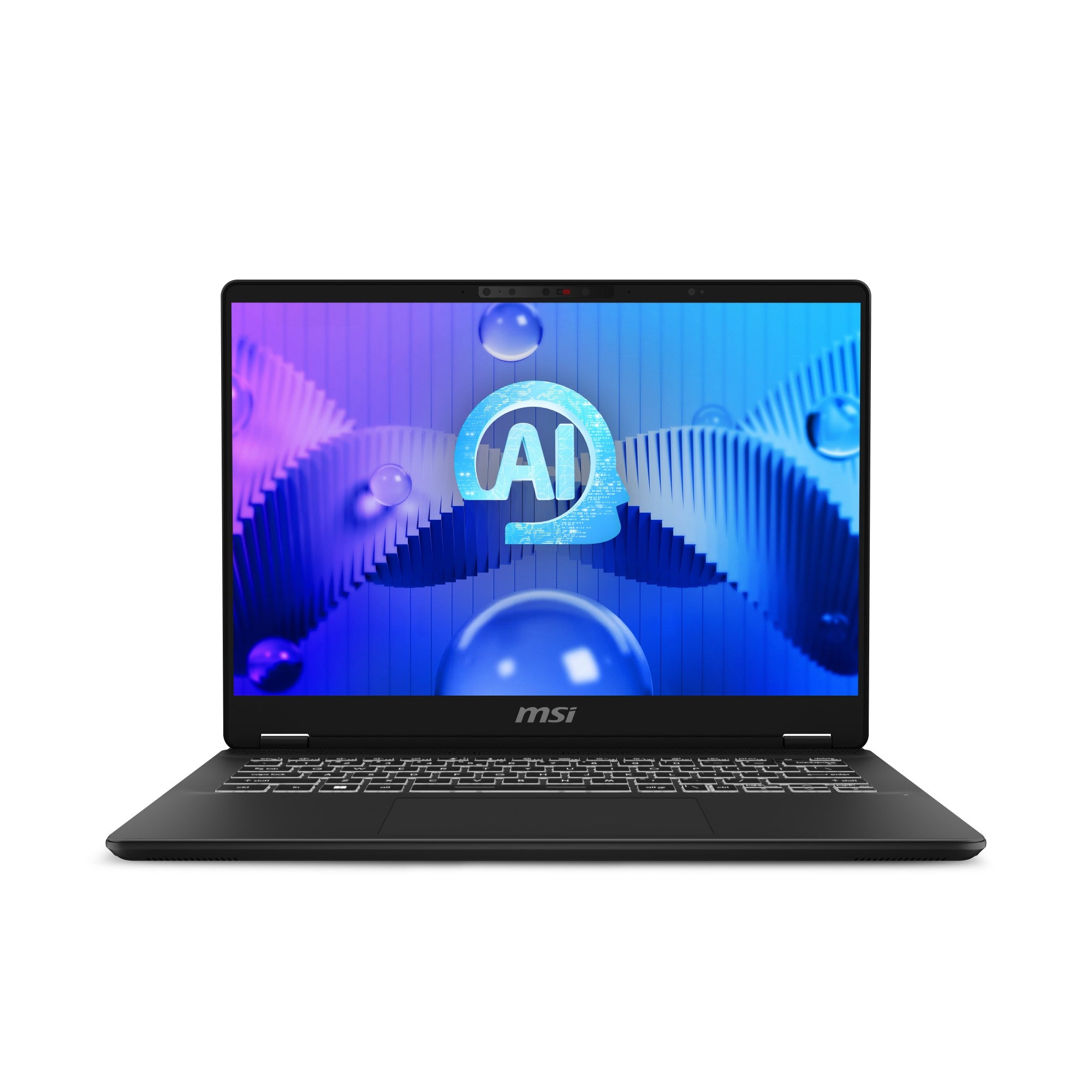 MSI Prestige 14 AI STUDIO C1VEG-002UK Laptop 35.6 cm (14") 2.8K Intel Core Ultra 7 155H 32 GB DDR5-SDRAM 1 TB SSD NVIDIA GeForce RTX 4050 Wi-Fi 7 (802.11be) Windows 11 Pro Grey