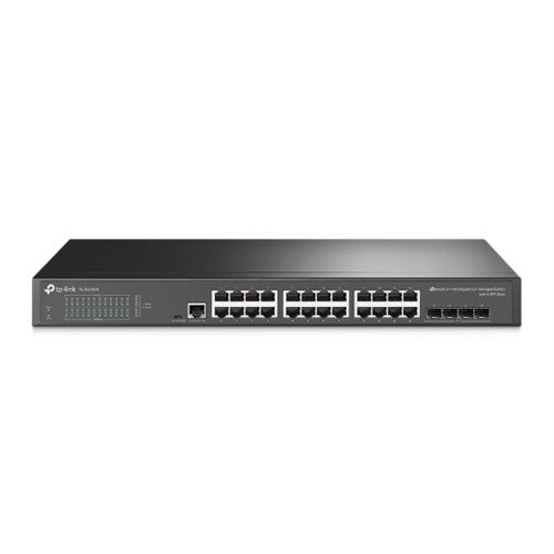 TP-Link JetStream 24-Port Gigabit L2 Managed Switch with 4 SFP Slots