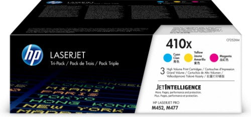 HP CF252XM/410X Toner cartridge MultiPack C,M,Y, 3x5K pages ISO/IEC 19798 Pack=3 for HP Pro M 452
