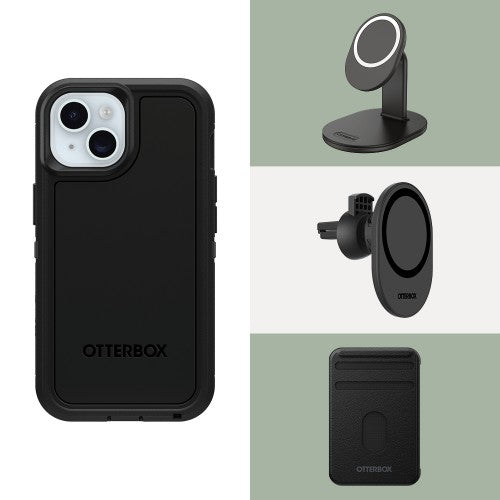 OtterBox Defender Series XT for iPhone 15, Black
