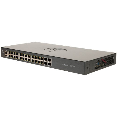 Cambium Networks cnMatrix | EX1028 Managed L2/L3 Gigabit Ethernet (10/100/1000) 1U Grey