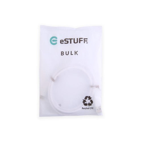 eSTUFF ES605270-BULK USB cable USB 2.0 2 m USB C USB A 60 W White