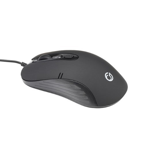 connektgear MO543 USB Full-Size 4 Button Optical Mouse - Black