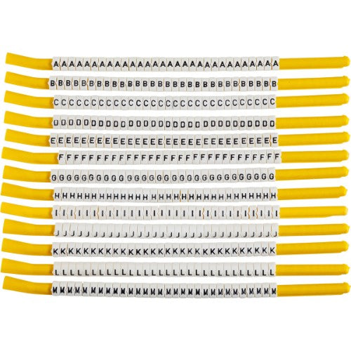 Brady SCNC-18-A-M cable marker Black Nylon 390 pc(s)