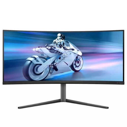 Philips Evnia 34M2C6500/00 computer monitor 86.4 cm (34") 3440 x 1440 pixels Wide Quad HD QD-OLED Grey