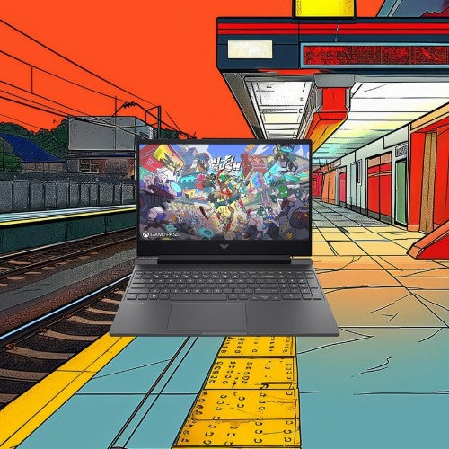 HP Victus Gaming 15-fb2005na AMD Ryzen™ 7 8845HS Laptop 39.6 cm (15.6") Full HD 16 GB DDR4-SDRAM 512 GB SSD NVIDIA GeForce RTX 4050 Wi-Fi 6E (802.11ax) Windows 11 Home Black