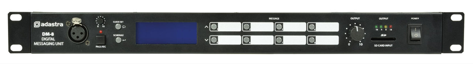 Adastra DM-8 1 channels Black