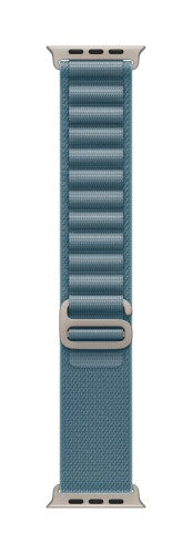 Apple MFTK4ZM/A smart wearable accessory Band Blue Titanium, Polyester, Spandex