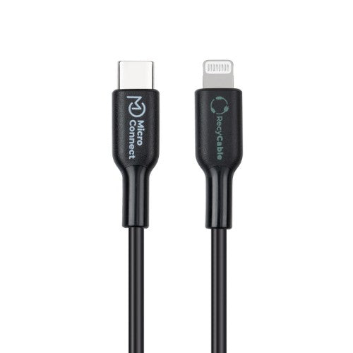 Microconnect ECO-USB3.1CL2 lightning cable 2 m Black