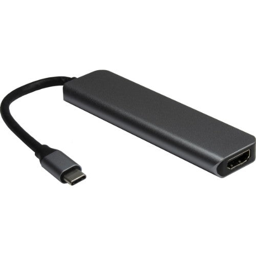 Inter-Tech H-469-1 USB 3.2 Gen 1 (3.1 Gen 1) Type-C 5000 Mbit/s Black