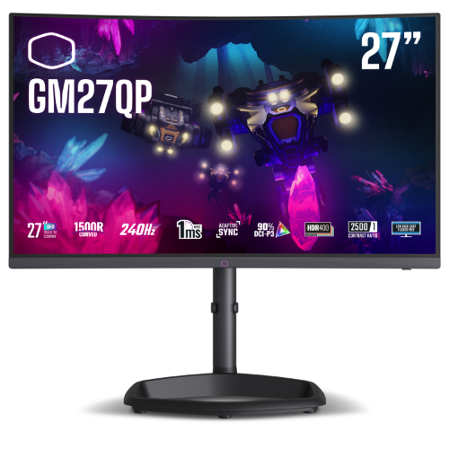 Cooler Master Gaming GM27QP computer monitor 68.6 cm (27") 2560 x 1440 pixels Quad HD Black