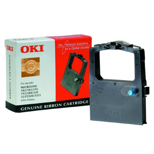 OKI 09002303 Nylon black, 3,000K characters for OKI ML 182